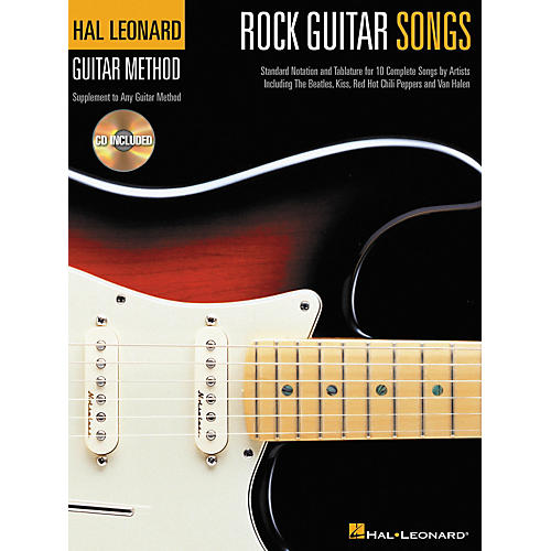 Rock Guitar Songs Method Suppliment Book with CD