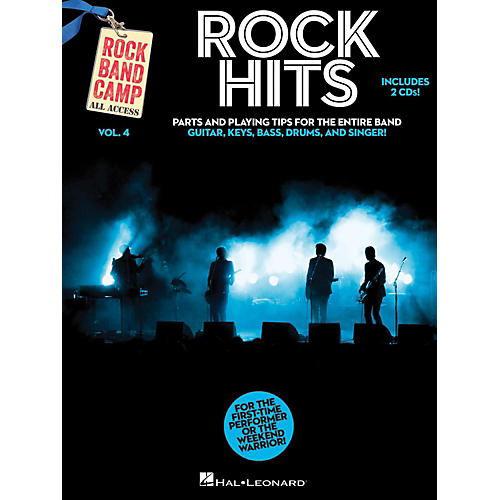 Rock Hits - Rock Band Camp Vol. 4 (Book/2-CD Pack) Vocal, Guitar, Keys, Bass, Drums