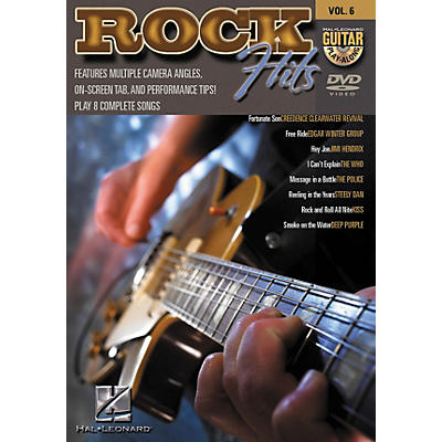 Hal Leonard Rock Hits Guitar Play-Along Series DVD with Tab