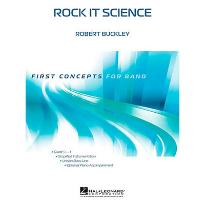 Hal Leonard Rock It Science - First Concepts Concert Band Level 1