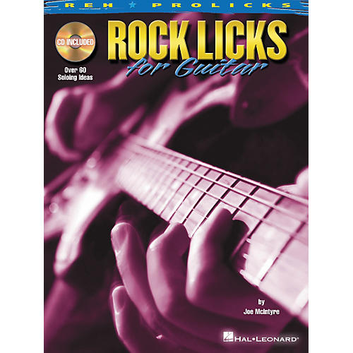 Rock Licks for Guitar (Book/CD)