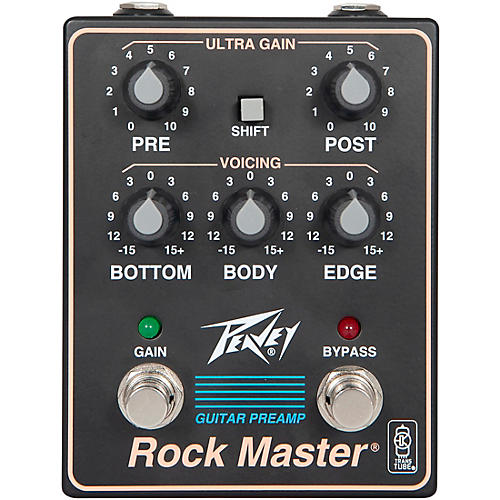 Peavey Rock Master Preamp Pedal Gray