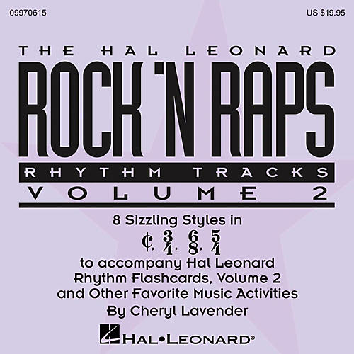 Hal Leonard Rock 'N Raps Rhythm Tracks Volume 2 CD