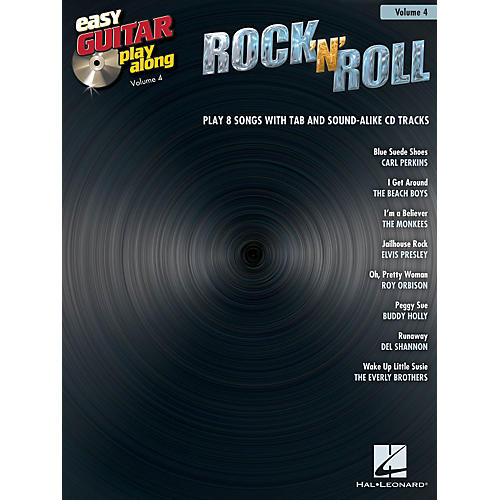 Hal Leonard Rock 'N' Roll - Easy Guitar Play-Along Volume 4 Book/CD