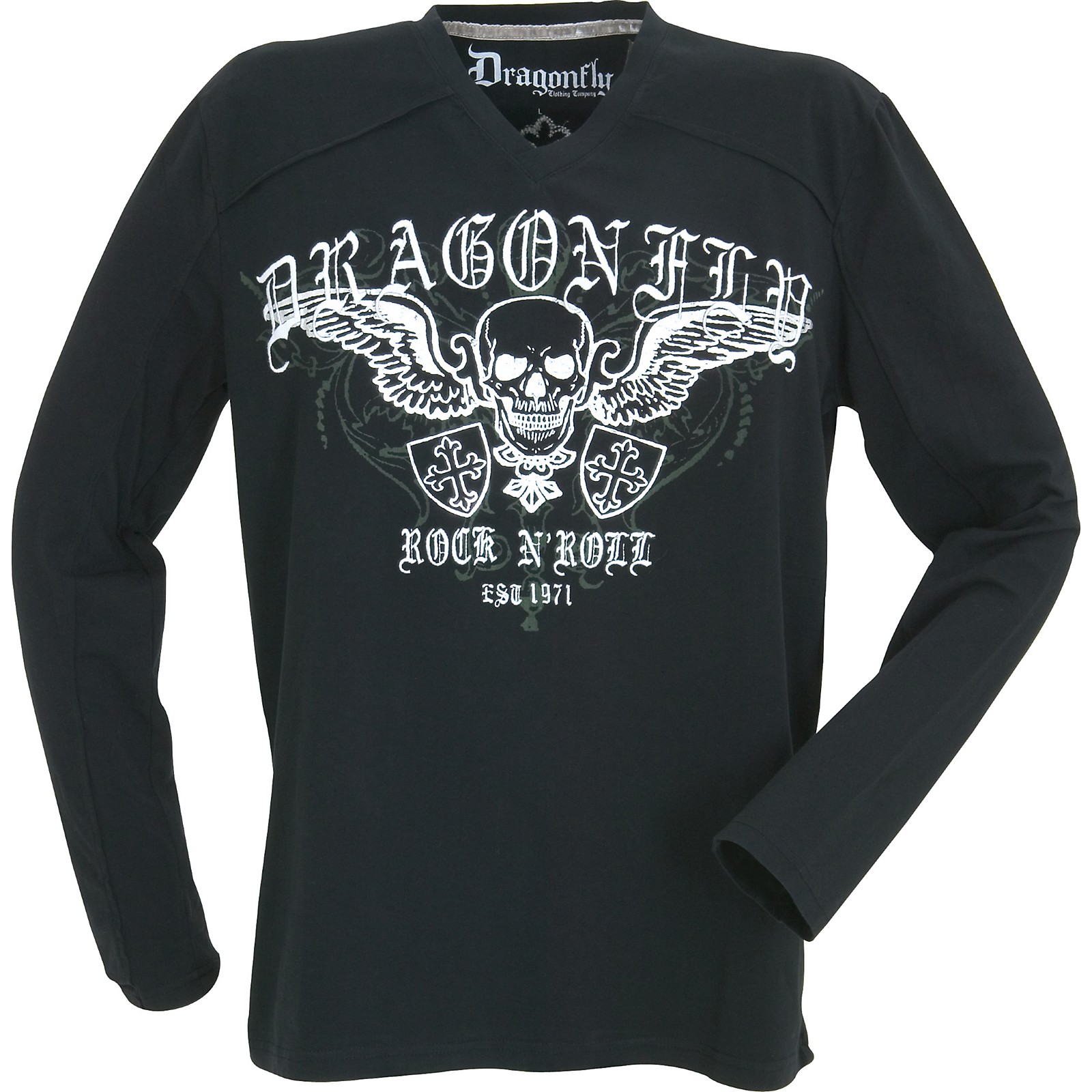 long sleeve rock and roll shirts