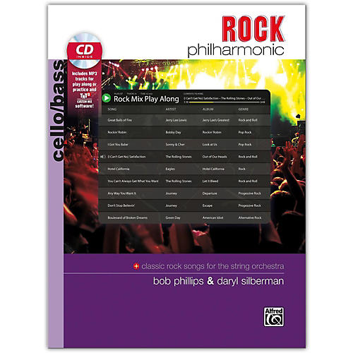 Rock Philharmonic Cello/Bass Book & CD