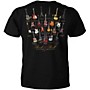 Taboo Rock & Roll Guitar Heaven T-Shirt Black X-Large