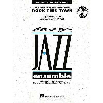 Hal Leonard Rock This Town - Easy Jazz Ensemble Series Level 2