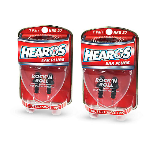 Hearos Rock n' Roll Ear Filters 2-Pack