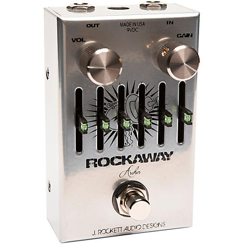 J. Rockett Audio Designs Rockaway Archer Steve Stevens Signature EQ/Overdrive Effects Pedal Condition 1 - Mint