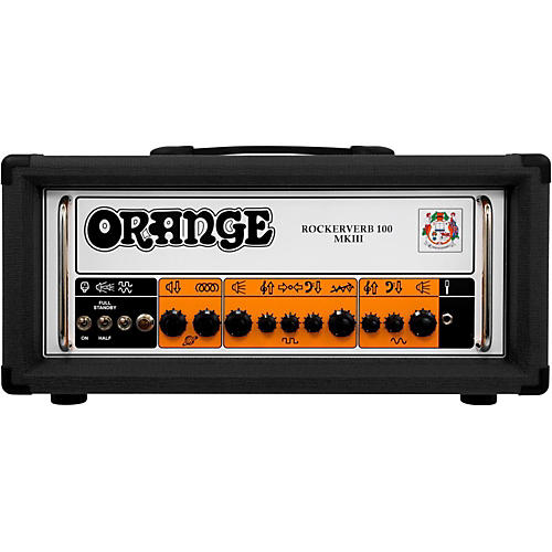 Orange Amplifiers Rockerverb 100 MKIII 100W Tube Guitar Amp Head Black