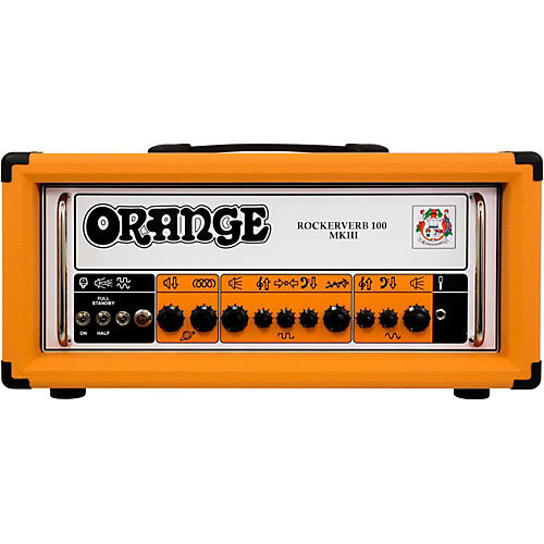 Orange Amplifiers Rockerverb 100 MKIII 100W Tube Guitar Amp Head Orange