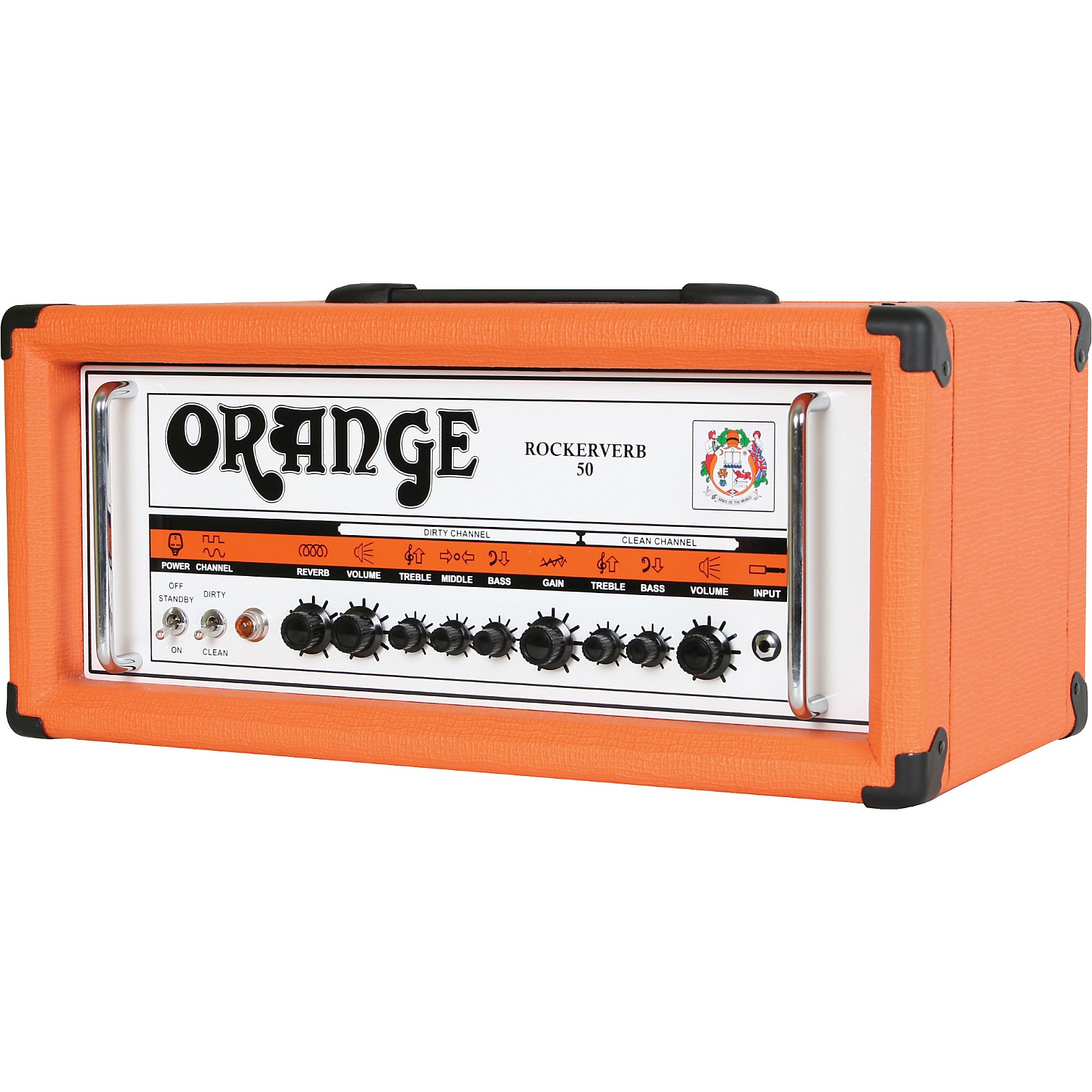 Orange Amplifiers Rockerverb 50 RK50HTC 50W Tube Guitar Amp Head