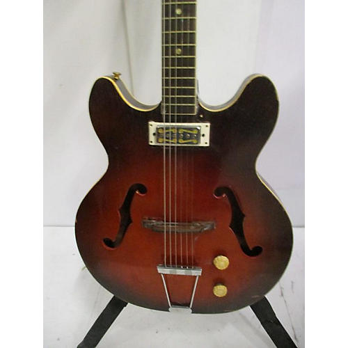 Harmony Rocket Hollow Body Electric Guitar Red