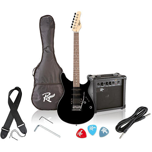 Rogue Rocketeer Electric Guitar Pack Black