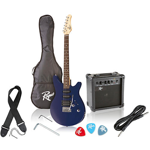 Rogue Rocketeer Electric Guitar Pack Blue
