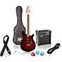 Open-Box Rogue Rocketeer Electric Guitar Pack Condition 1 - Mint Red Burst