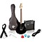 Rocketeer Electric Guitar Pack Level 2 Black 888365729794