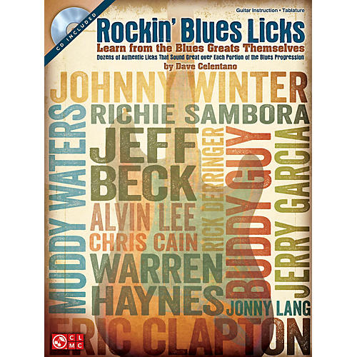 Hal Leonard Rockin' Blues Licks Learn from the Blues Greats Themselves Book/CD
