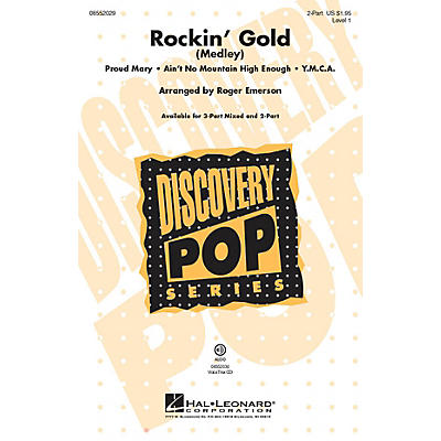 Hal Leonard Rockin' Gold (Medley) 2-Part arranged by Roger Emerson