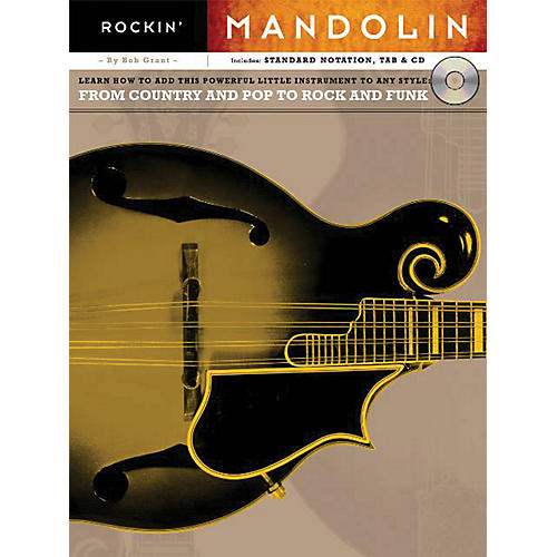 Rockin' Mandolin Music Sales America Series Softcover with CD Written by Bob Grant