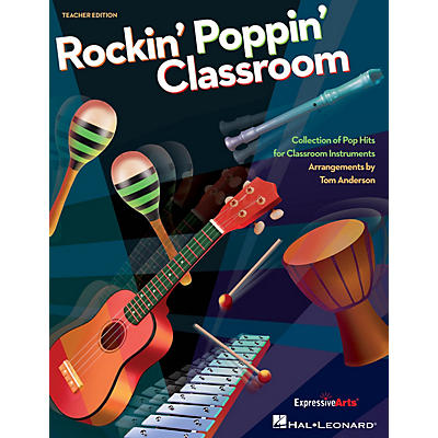 Hal Leonard Rockin' Poppin' Classroom sing-along CD Arranged by Tom Anderson