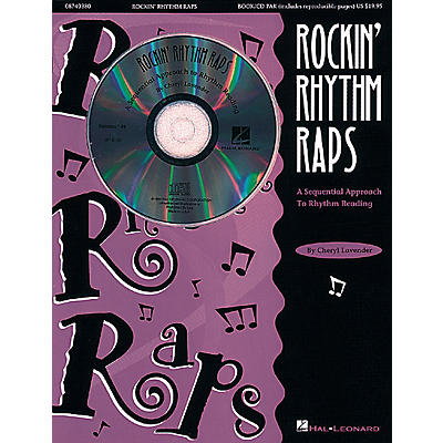 Hal Leonard Rockin' Rhythm Raps - A Sequential Approach to Rhythm Reading (Resource) Composed by Cheryl Lavender