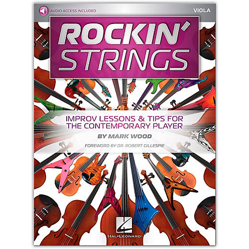 Hal Leonard Rockin' Strings: Viola - Improv Lessons & Tips for the Contemporary Player Book/Audio Online