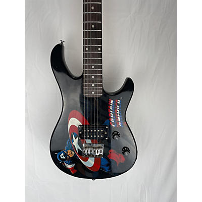 Peavey Rockmaster Marvel Captain America Solid Body Electric Guitar