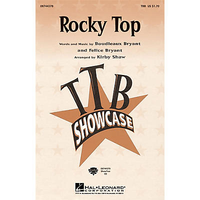 Hal Leonard Rocky Top ShowTrax CD Arranged by Kirby Shaw