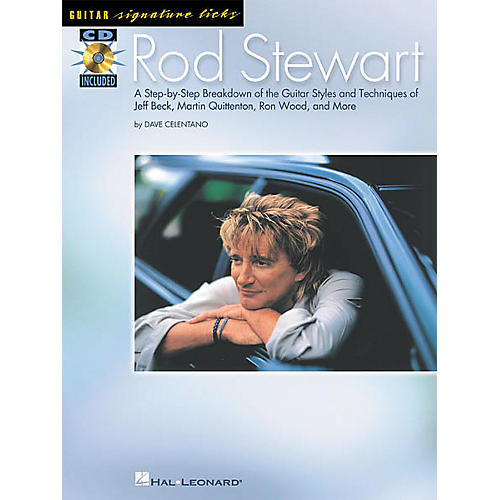 Rod Stewart Guitar Signature Licks Book with CD