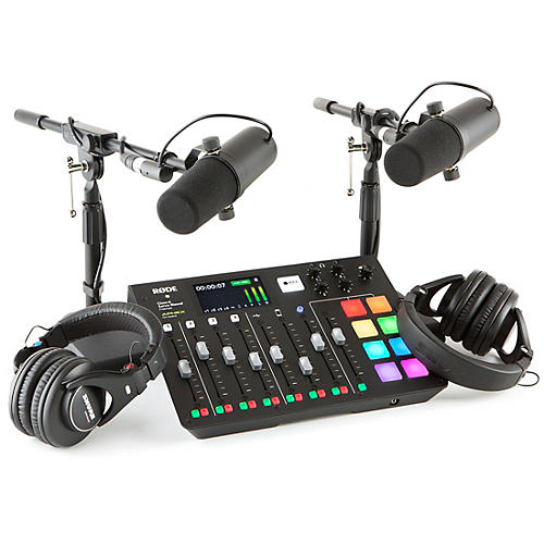 Rodecaster Pro 2-Person Podcasting Bundle With SM7B & SRH440