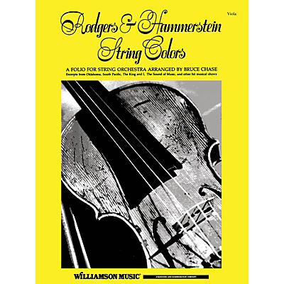 Hal Leonard Rodgers & Hammerstein - String Colors (Viola) Orchestra Series Arranged by Bruce Chase