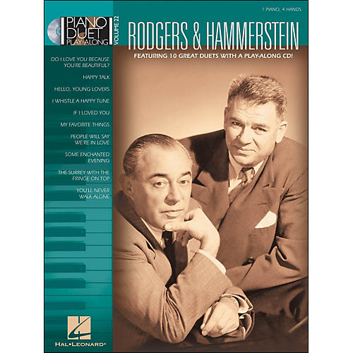 Rodgers & Hammerstein Piano Duet Play-Along Volume 22 Book/CD
