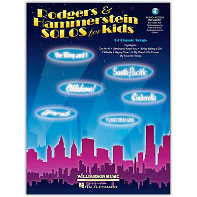 Hal Leonard Rodgers & Hammerstein Solos for Kids (Book/Online Audio)