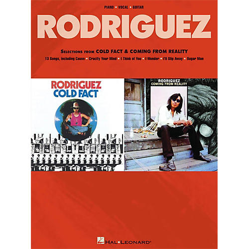 Hal Leonard Rodriguez - Selections From Cold Fact & Coming From Reality for Piano/Vocal/Guitar