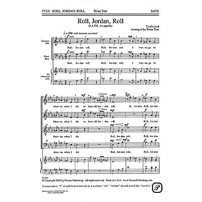 PAVANE Roll, Jordan, Roll SATB a cappella arranged by Brian Tate