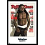 Trends International Rolling Stone - Lil Wayne 11 Poster Framed Black
