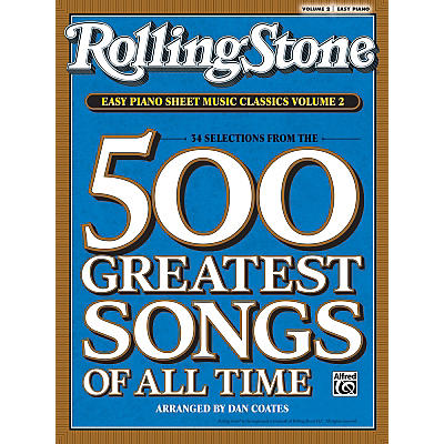 Alfred Rolling Stone Easy Piano Sheet Music Classics Volume 2 (Book)