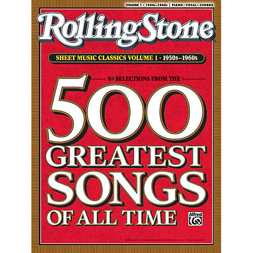 Rolling Stone Sheet Music Classics Volume 1: 1950s-1960s (Music Book)