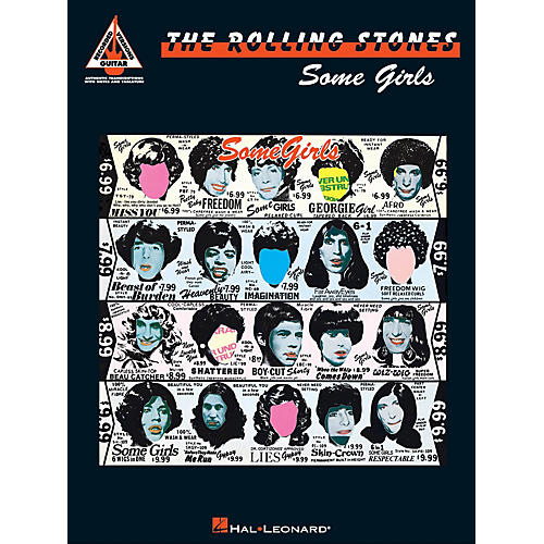Rolling Stones - Some Girls Guitar Recorded Version Series Softcover Performed by Rolling Stones
