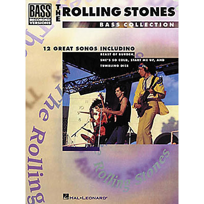 Hal Leonard Rolling Stones Bass Collection Bass Guitar Tab Songbook