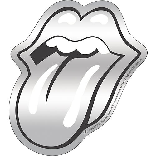 Rolling Stones Sticker Chrome