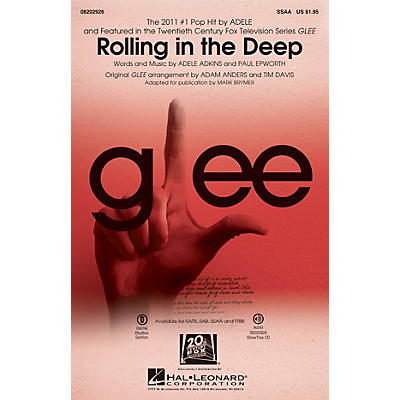 Hal Leonard Rolling in the Deep SSAA by Adele arranged by Adam Anders