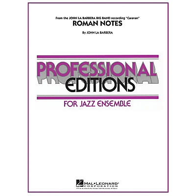 Hal Leonard Roman Notes Jazz Band Level 5 Composed by John La Barbera