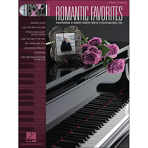 Romantic Favorites Piano Duetplay-Along Volume 27 Book/CD