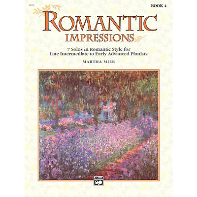 Alfred Romantic Impressions Book 4 Piano