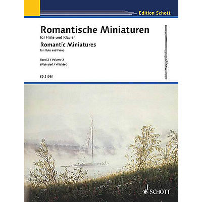 Schott Romantic Miniatures for Flute and Piano - Volume 2 Woodwind Series Softcover