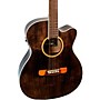 Merida Romeo Classic Series OM Acoustic-Electric Guitar - Transparent Black