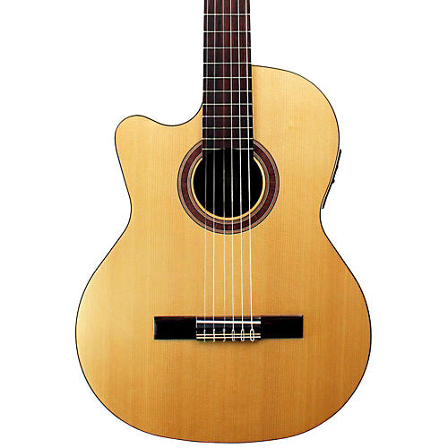 Kremona Rondo Thin Line Left-Handed Classical Acoustic-Electric Guitar Condition 1 - Mint Natural